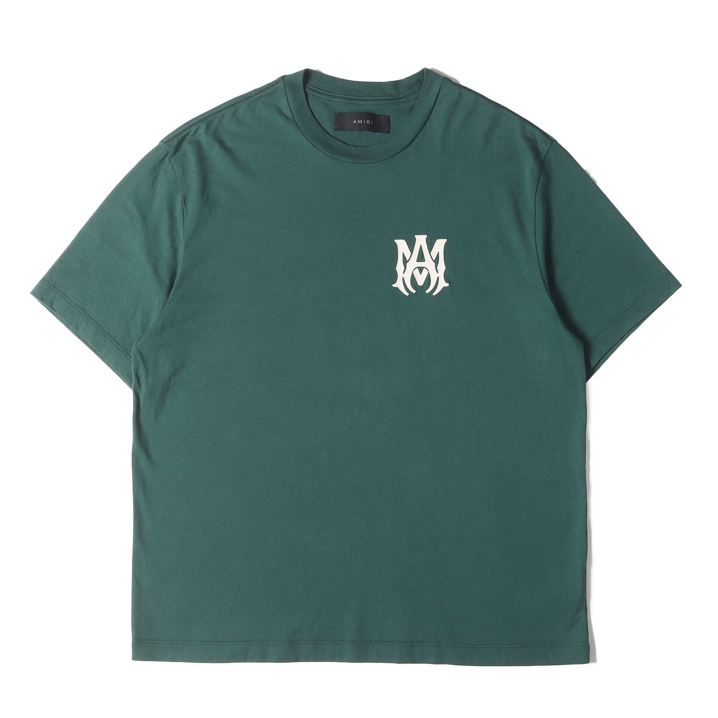 レイヤードロゴ クルーネック Tシャツ(Logo-stamp Cotton T-shir)