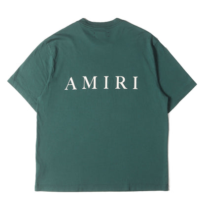 レイヤードロゴ クルーネック Tシャツ(Logo-stamp Cotton T-shir)