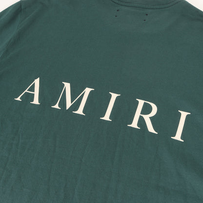 レイヤードロゴ クルーネック Tシャツ(Logo-stamp Cotton T-shir)