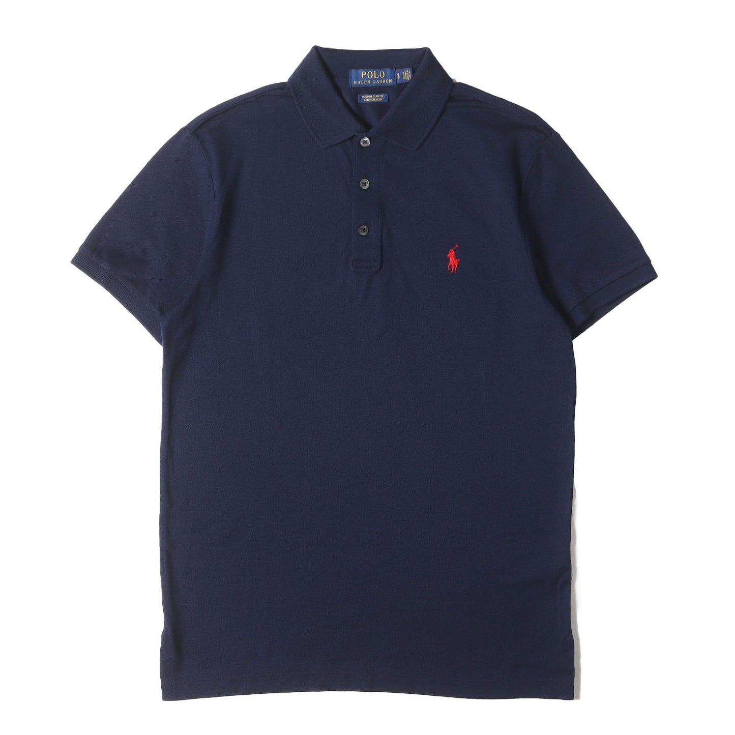 ストレッチ鹿の子 スリム ポロシャツ(CUSTOM SLIM FIT STRETCH MESH)