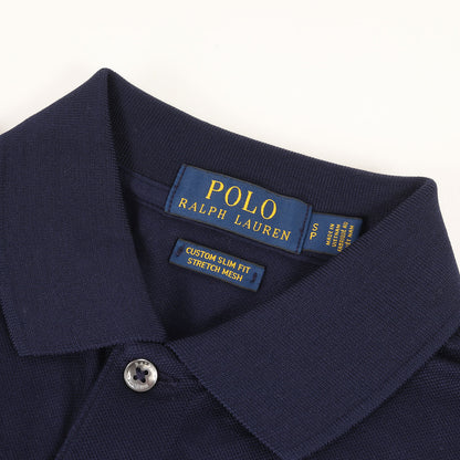 ストレッチ鹿の子 スリム ポロシャツ(CUSTOM SLIM FIT STRETCH MESH)