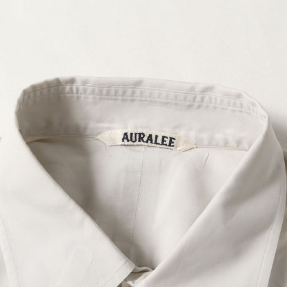 22AW オーバーサイズ コットン シャツ(WASHED FINX TWILL SHIRTS)