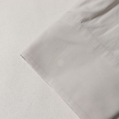 22AW オーバーサイズ コットン シャツ(WASHED FINX TWILL SHIRTS)