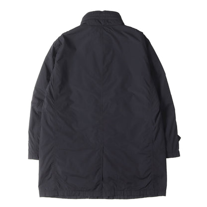 チェック柄ライナーダウン付き 3WAY ストレッチナイロン コート