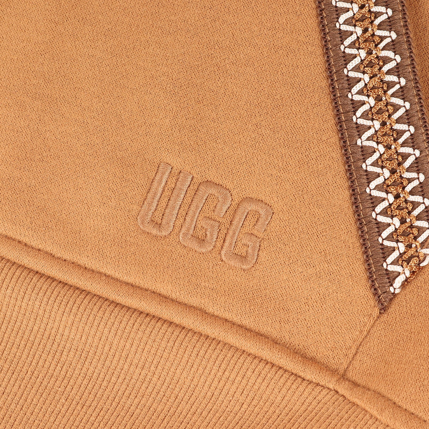 現行モデル UGGbraidデザイン スウェットパーカー(Tasman Hoodie)