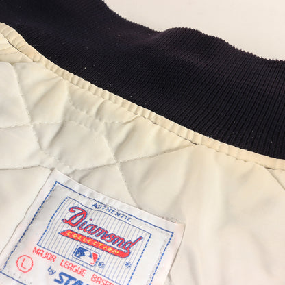 90s MLB シアトル・マリナーズ ナイロン サテンスタジャン USA製