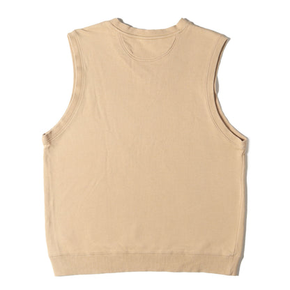 24SS ロゴ刺繍 Vネック スウェット ベスト(OG LOGO FLEECE VEST)