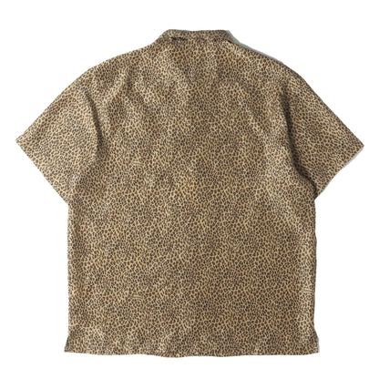 22SS レオパード柄 シルク 半袖シャツ(Leopard Silk S/S Shirt)