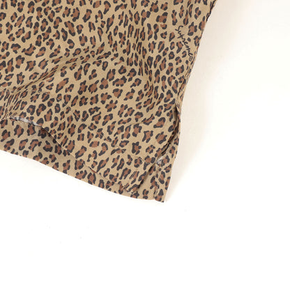 22SS レオパード柄 シルク 半袖シャツ(Leopard Silk S/S Shirt)