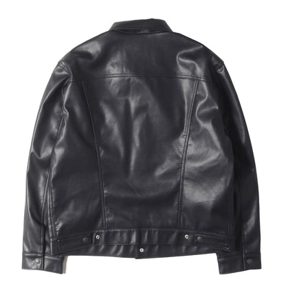 [リーバイスプレミアム] 日本限定 3rdタイプ レザー トラッカー ジャケット (LEATHER TRUCKER JACKET)