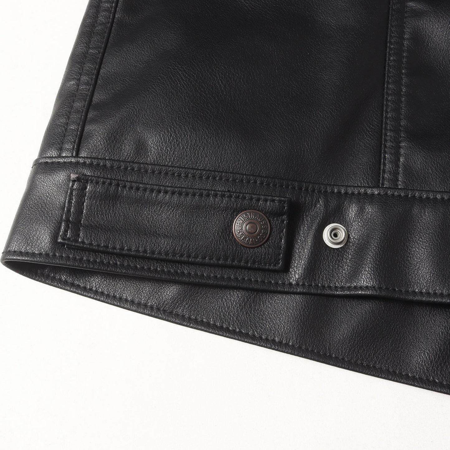 [リーバイスプレミアム] 日本限定 3rdタイプ レザー トラッカー ジャケット (LEATHER TRUCKER JACKET)