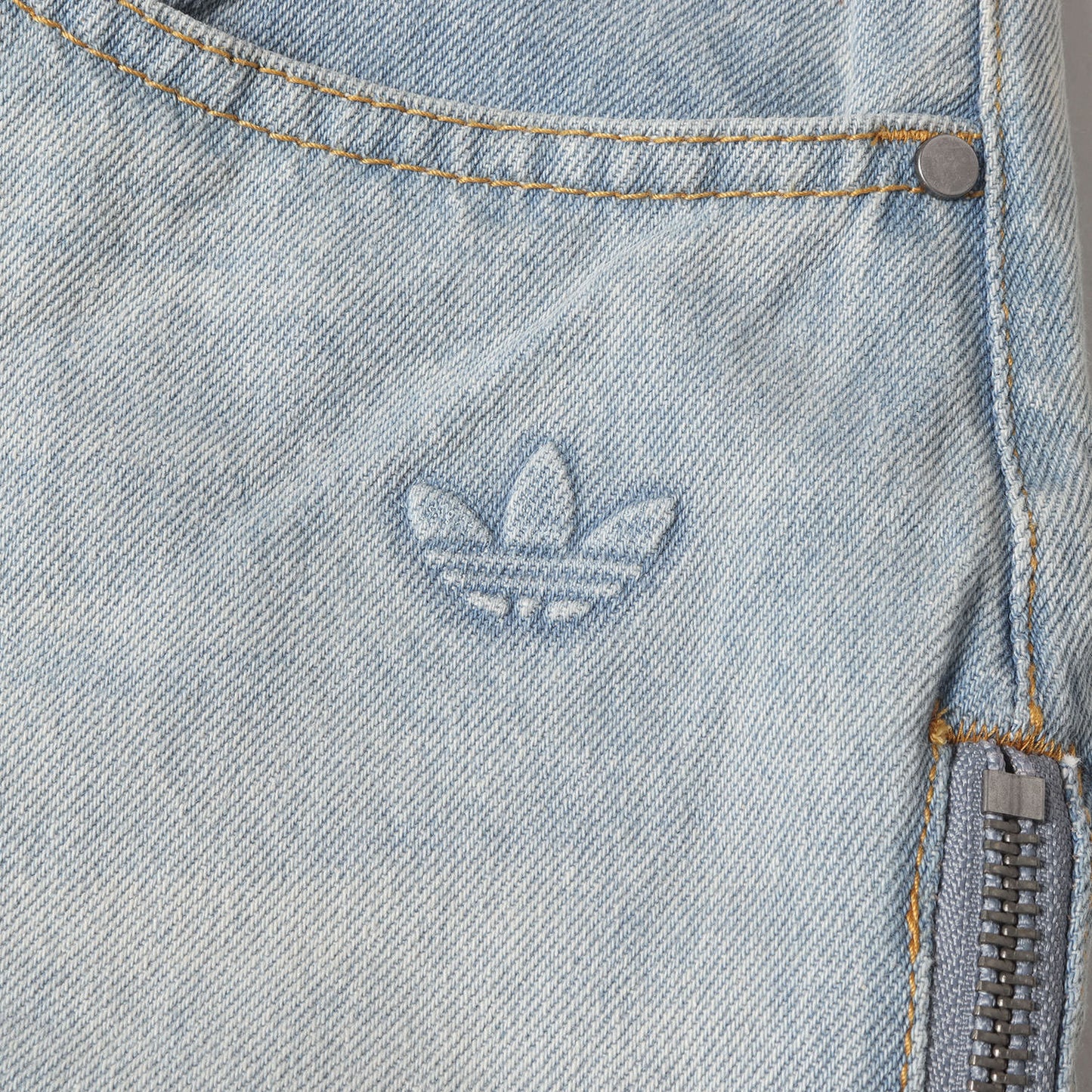 24AW アディレニウム シーズン3 ジップ ウォッシュド デニムパンツ(Adilenium Season 3 Zip Washed Denim Pants)