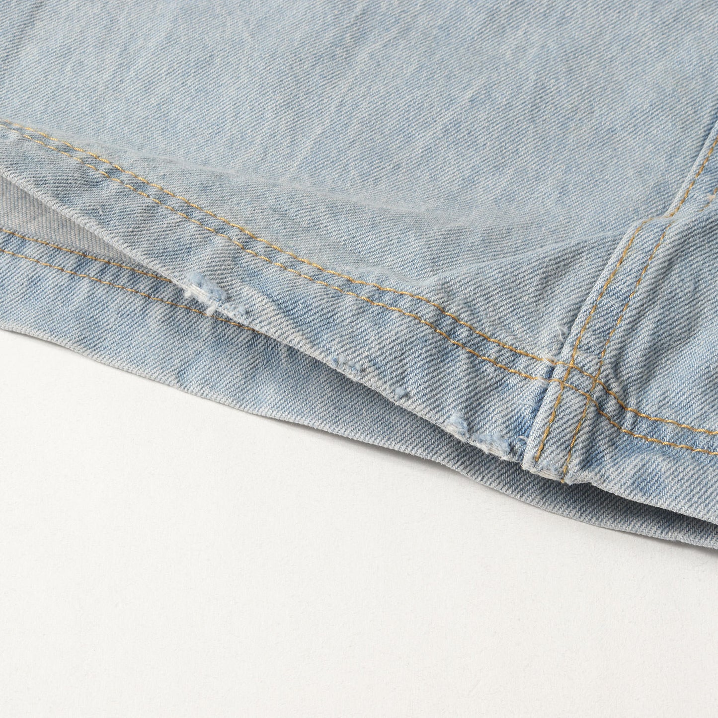 24AW アディレニウム シーズン3 ジップ ウォッシュド デニムパンツ(Adilenium Season 3 Zip Washed Denim Pants)