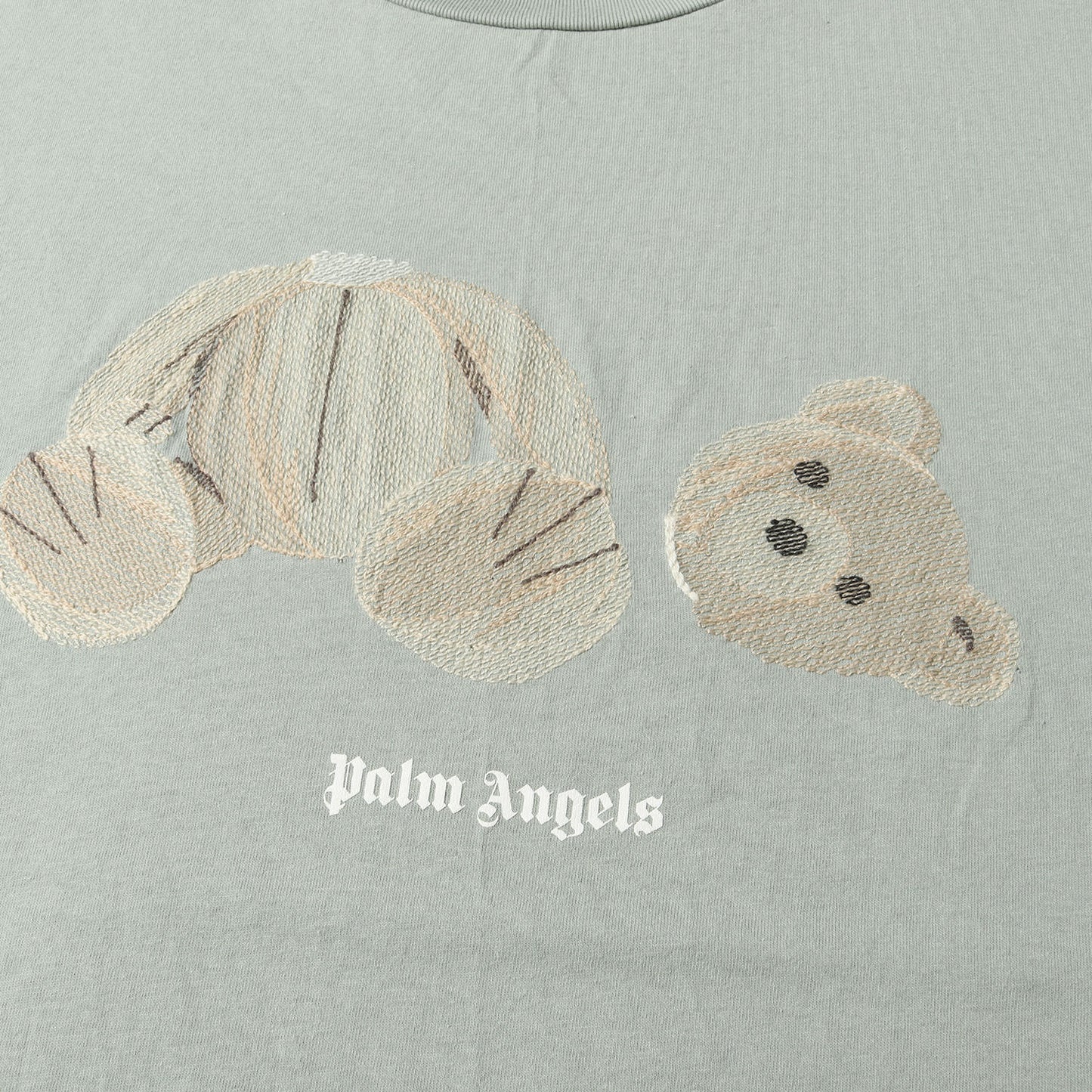22SS ベア 刺繍 クルーネック Tシャツ