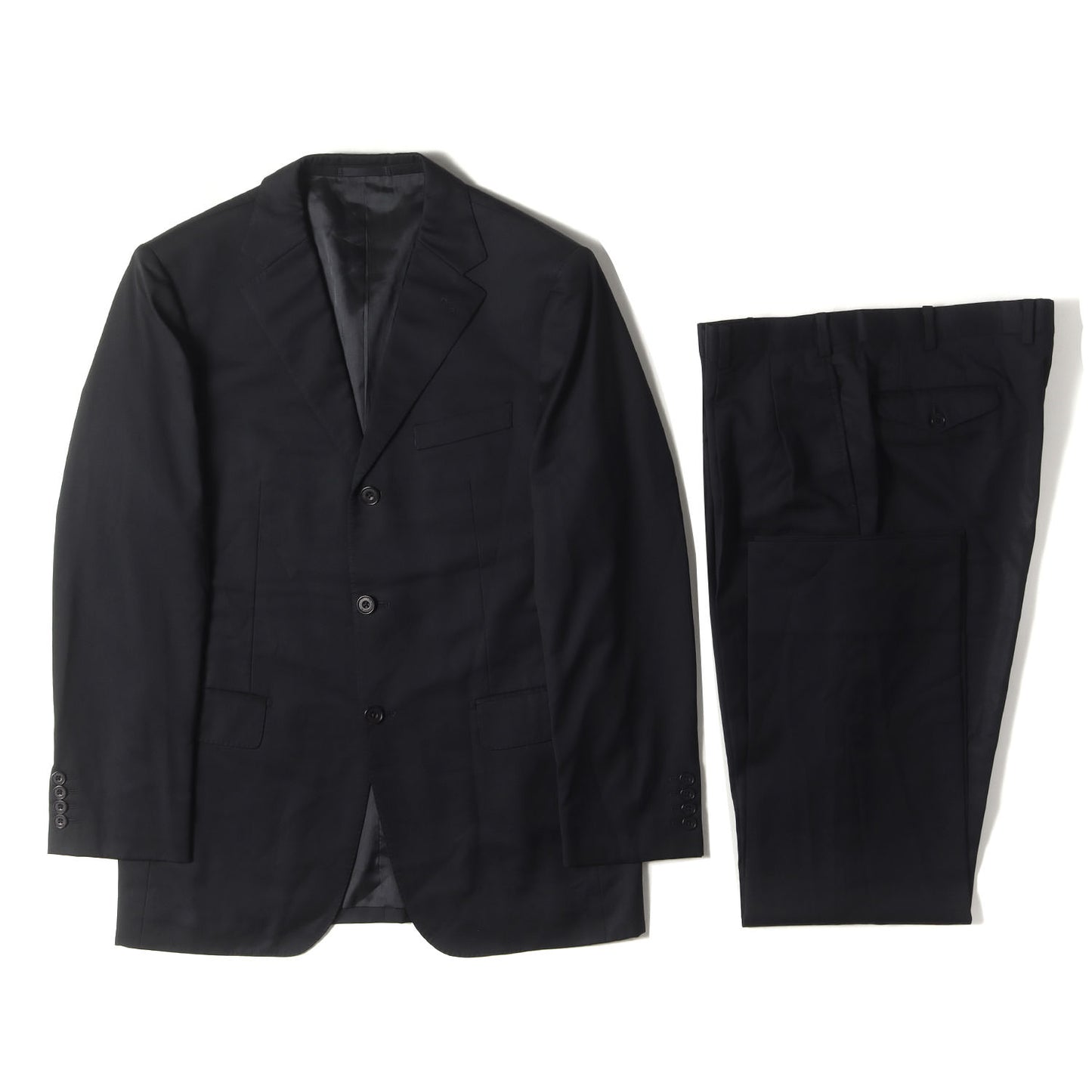 SUPER120'sウール テーラードジャケット / スラックスパンツ スーツ