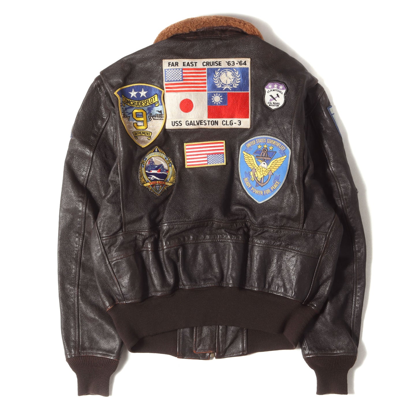 [人気 トップガンモデル] G-1 ゴートスキンレザー フライト ジャケット