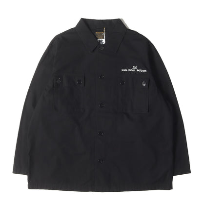 23SS ×JEAN-MICHEL BASQUIAT フォトプリント アーミーシャツ(ARMY SHIRT)