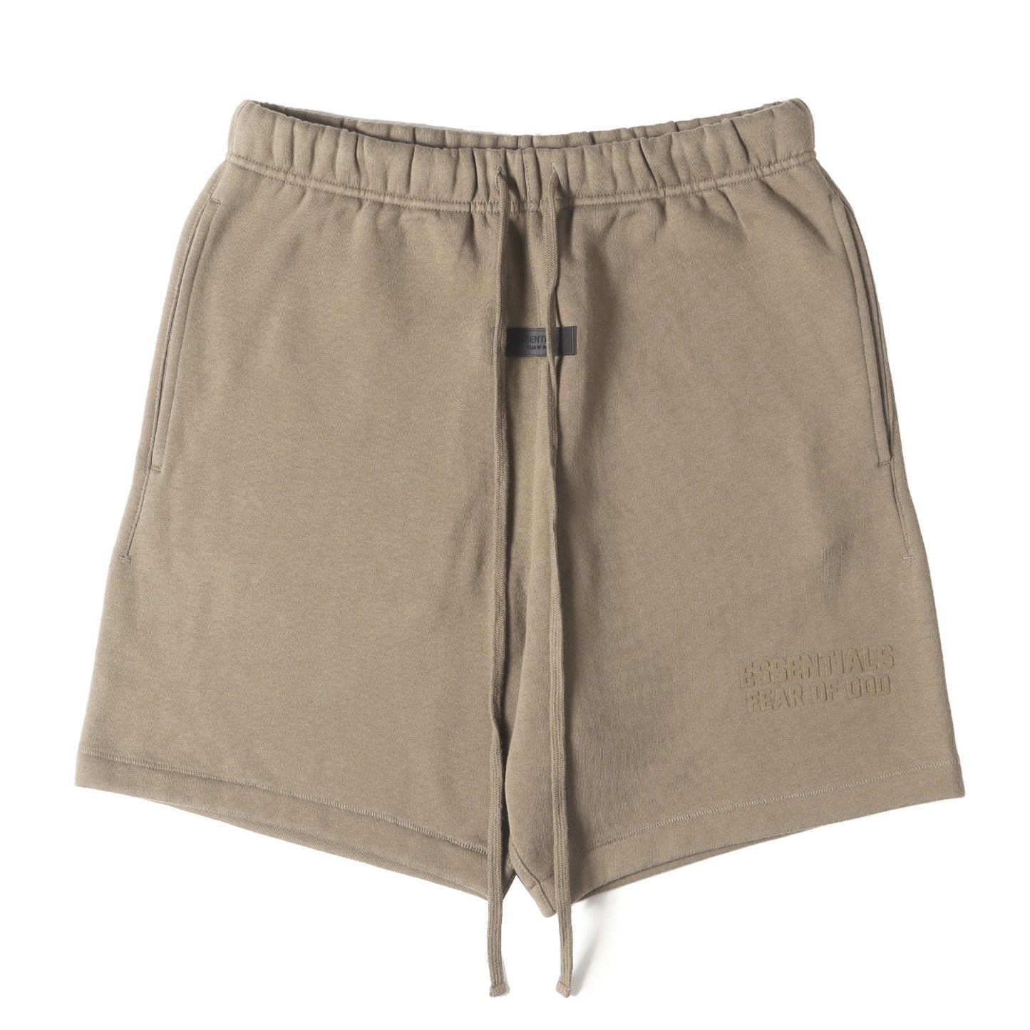 FOG ESSENTIALS フロッキープリント スウェット ショーツ