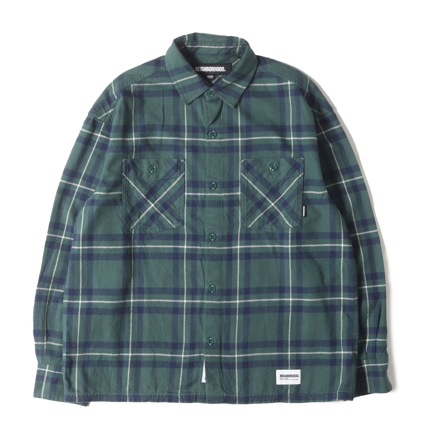 24AW タータンチェック フランネルシャツ(TARTAN CHECK SHIRT)