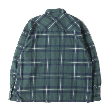 24AW タータンチェック フランネルシャツ(TARTAN CHECK SHIRT)
