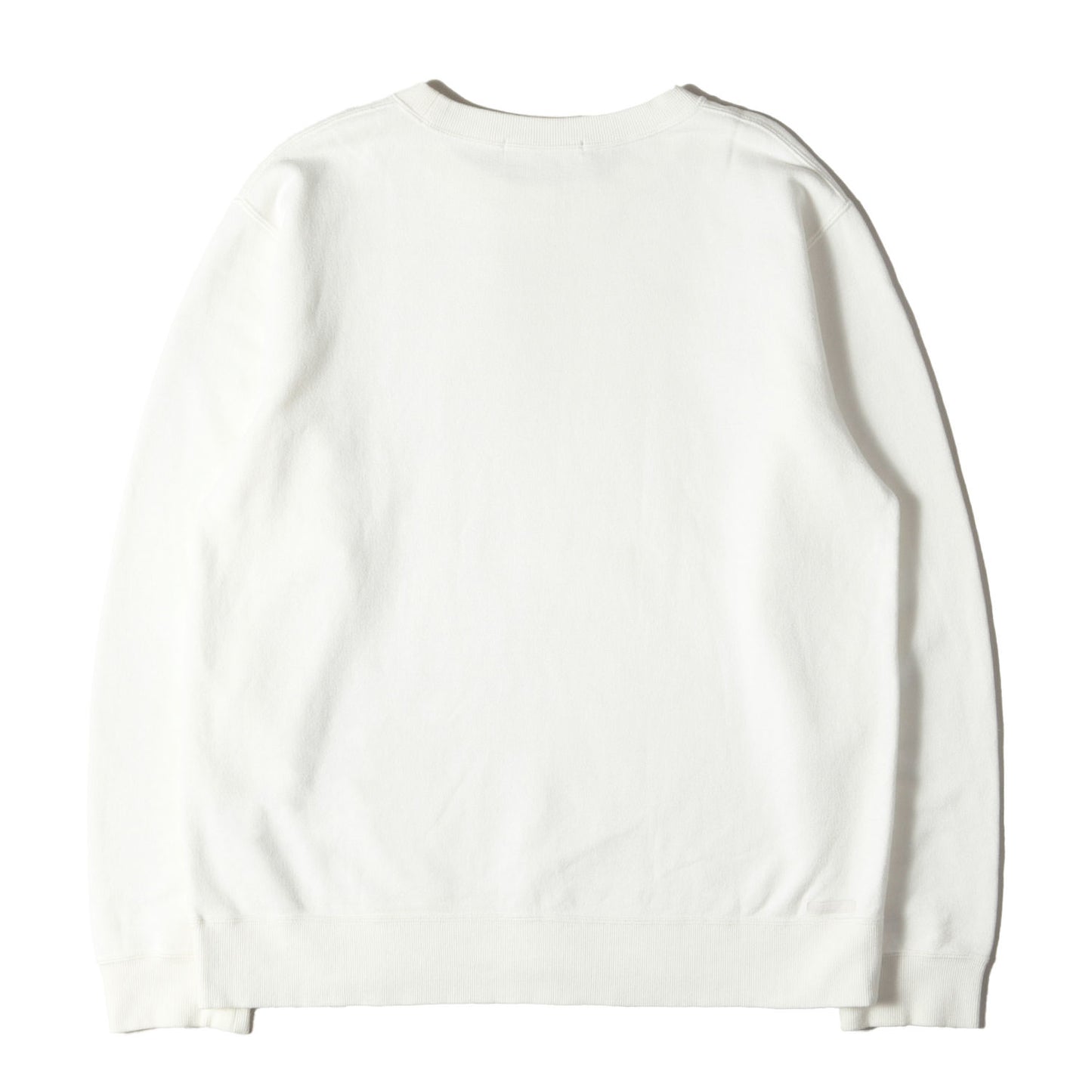 23AW コットン/カシミヤ クルーネック スウェット(COTTON CASHMERE CREWNECK SWEAT)