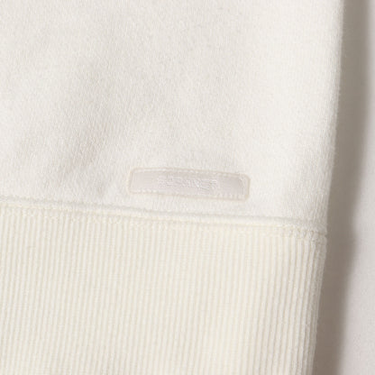 23AW コットン/カシミヤ クルーネック スウェット(COTTON CASHMERE CREWNECK SWEAT)