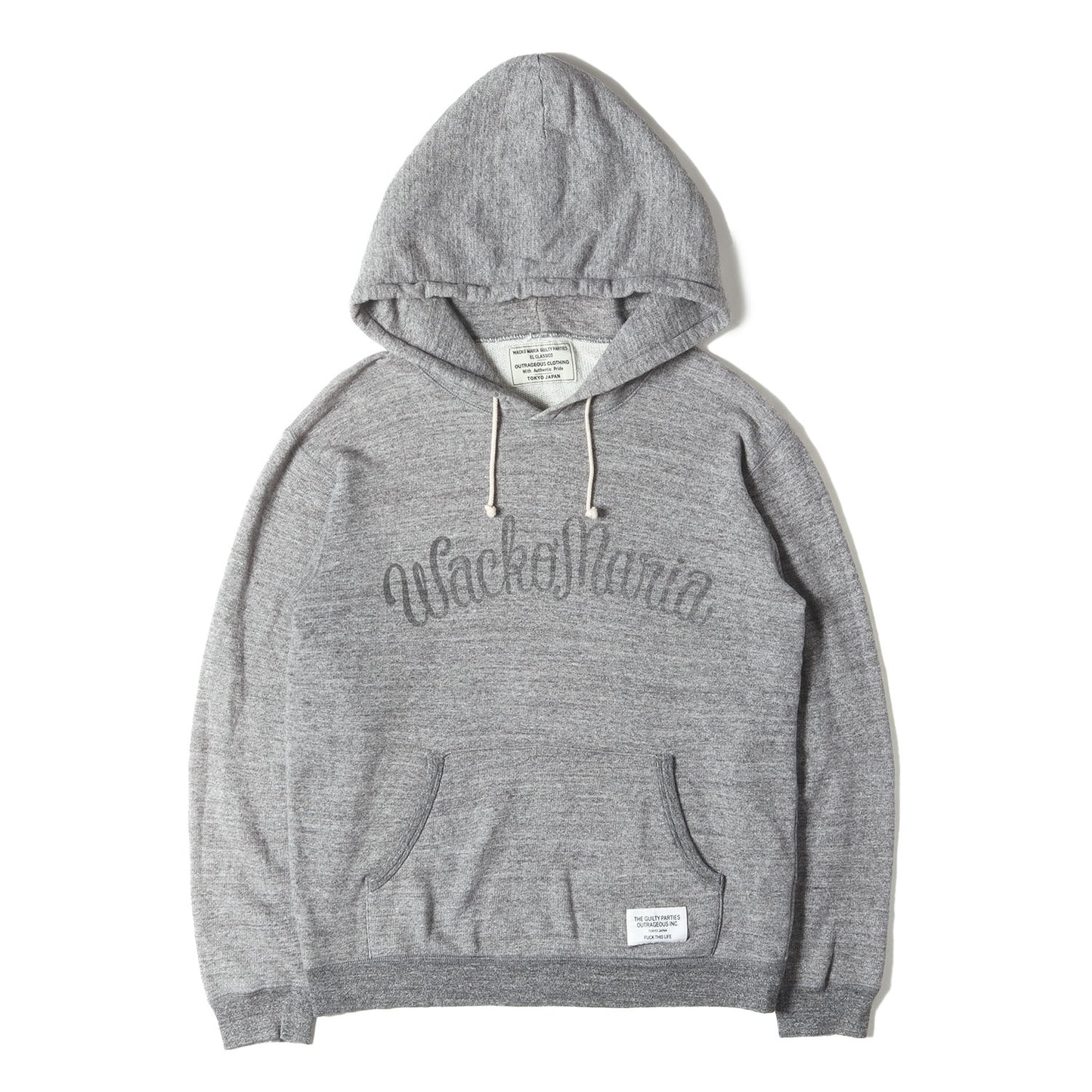 ブランドロゴ 霜降り スウェットパーカー