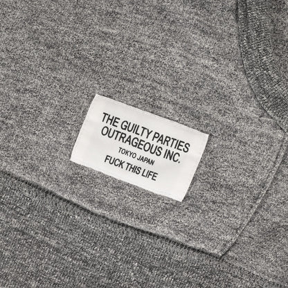 ブランドロゴ 霜降り スウェットパーカー