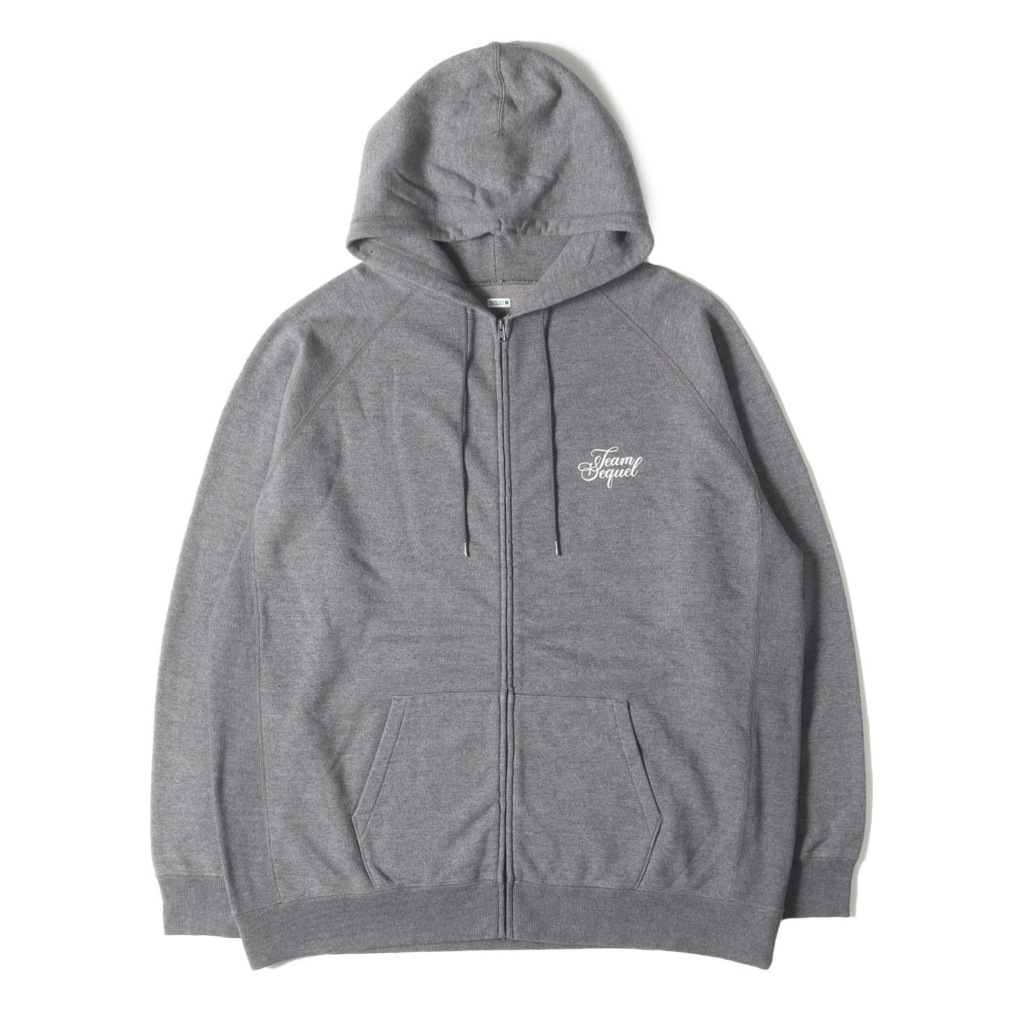 24SS ブランドロゴ ジップ スウェットパーカー(ZIP HOODIE)