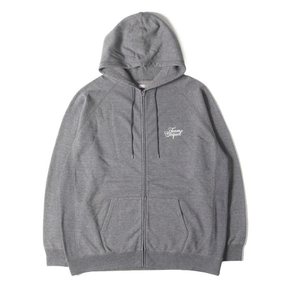 24SS ブランドロゴ ジップ スウェットパーカー(ZIP HOODIE)