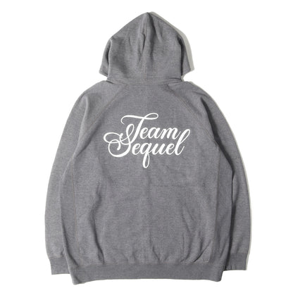 24SS ブランドロゴ ジップ スウェットパーカー(ZIP HOODIE)