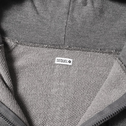 24SS ブランドロゴ ジップ スウェットパーカー(ZIP HOODIE)