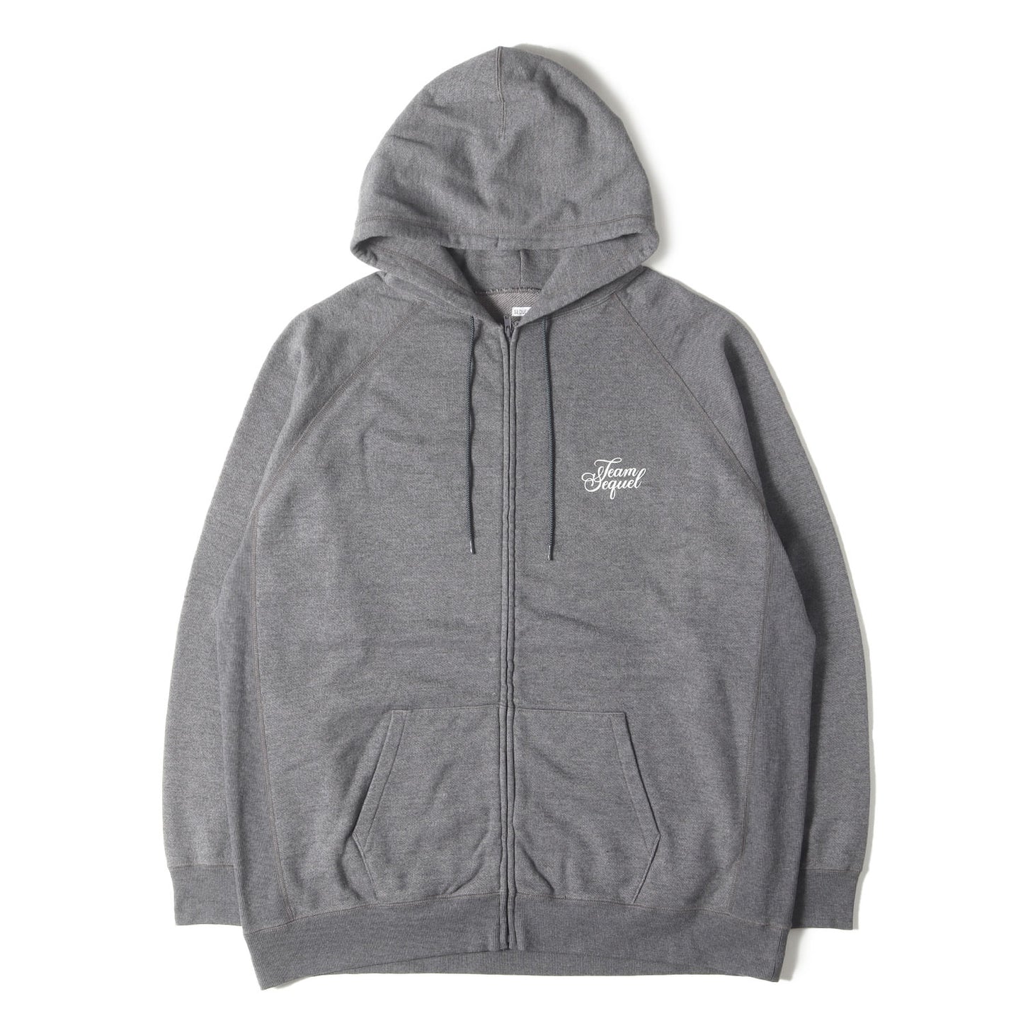 24SS ブランドロゴ ジップ スウェットパーカー(ZIP HOODIE)