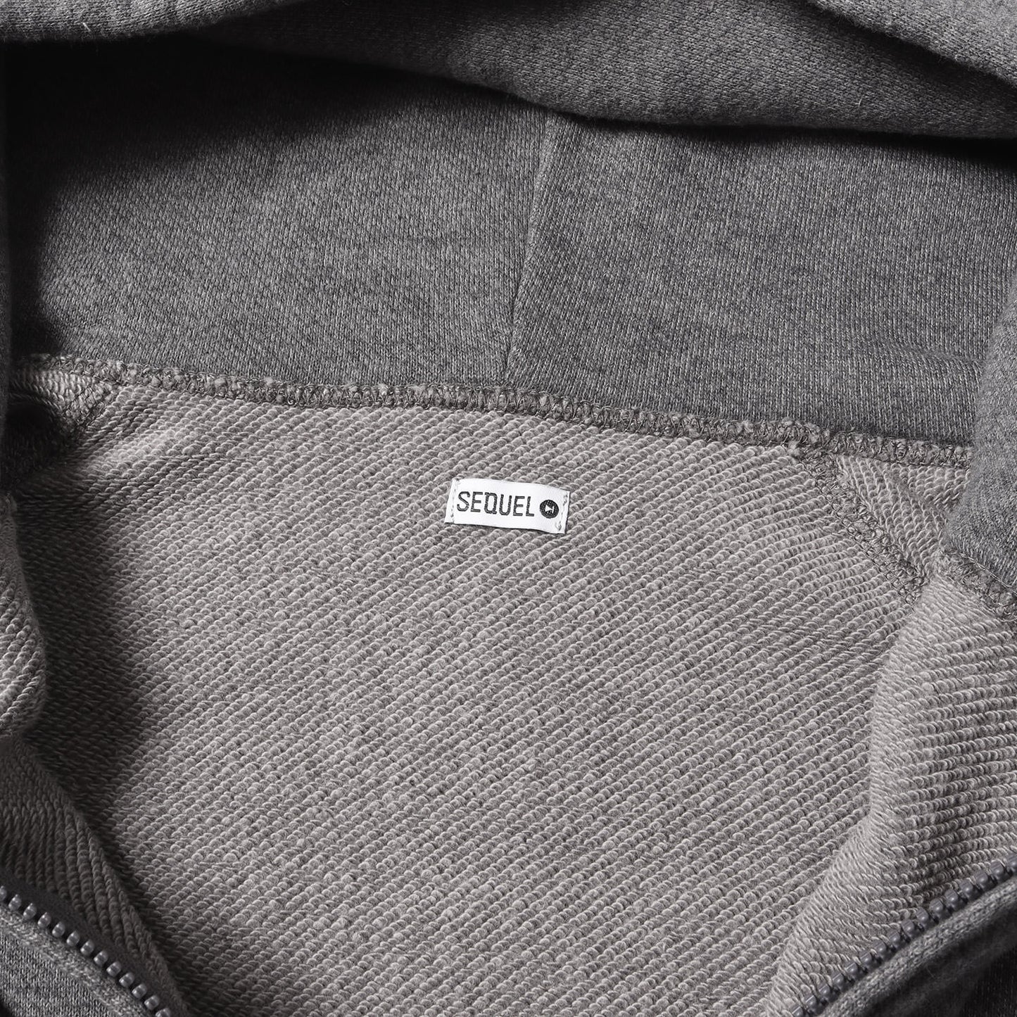 24SS ブランドロゴ ジップ スウェットパーカー(ZIP HOODIE)