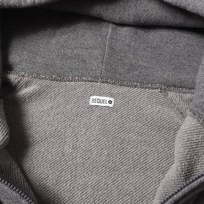 24SS ブランドロゴ ジップ スウェットパーカー(ZIP HOODIE)