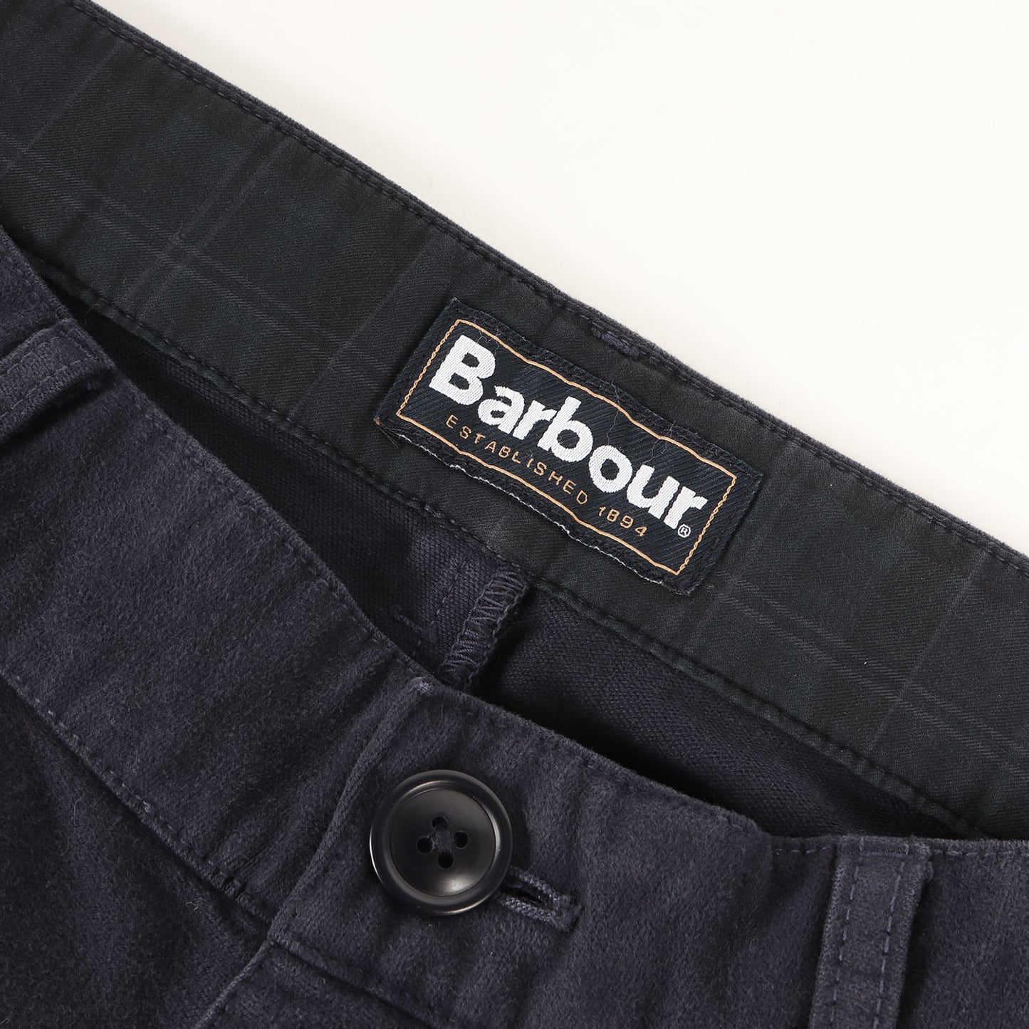 モールスキン 1タック テーパード トラウザーパンツ