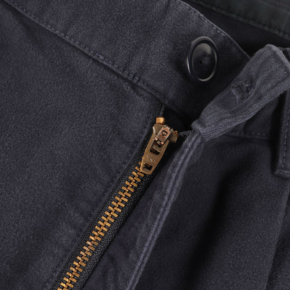 モールスキン 1タック テーパード トラウザーパンツ