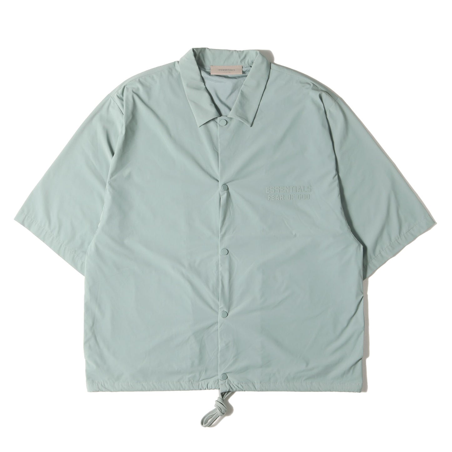 FOG ESSENTIALS ストレッチナイロン 半袖 コーチジャケット