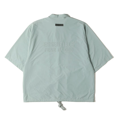 FOG ESSENTIALS ストレッチナイロン 半袖 コーチジャケット
