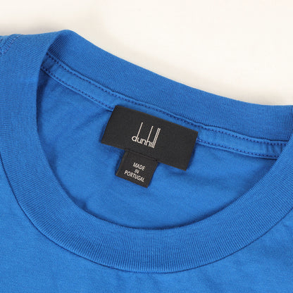 近年モデル チェーン刺繍ロゴ クルーネック Tシャツ