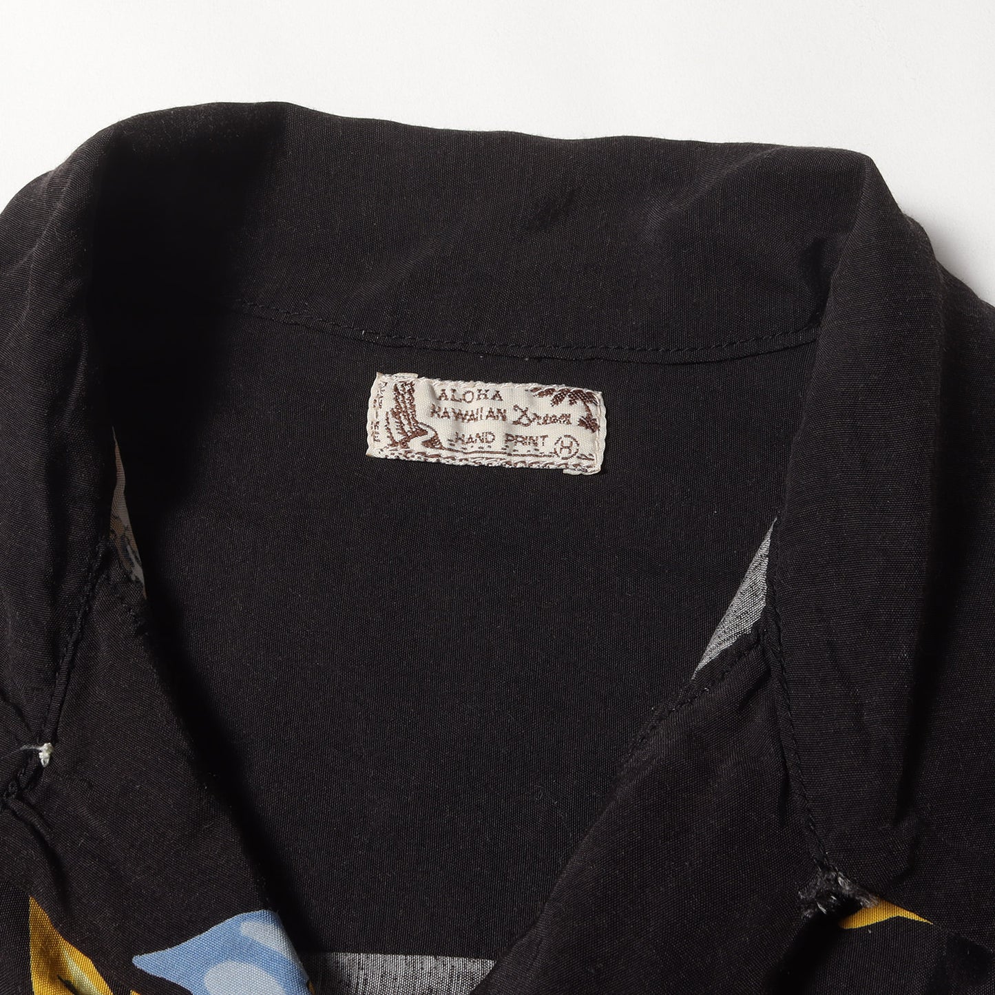 [希少 オリゾンティ期] 90s パイナップル柄 レーヨン アロハシャツ