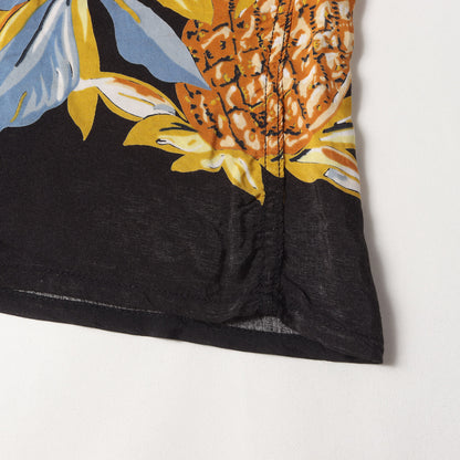 [希少 オリゾンティ期] 90s パイナップル柄 レーヨン アロハシャツ