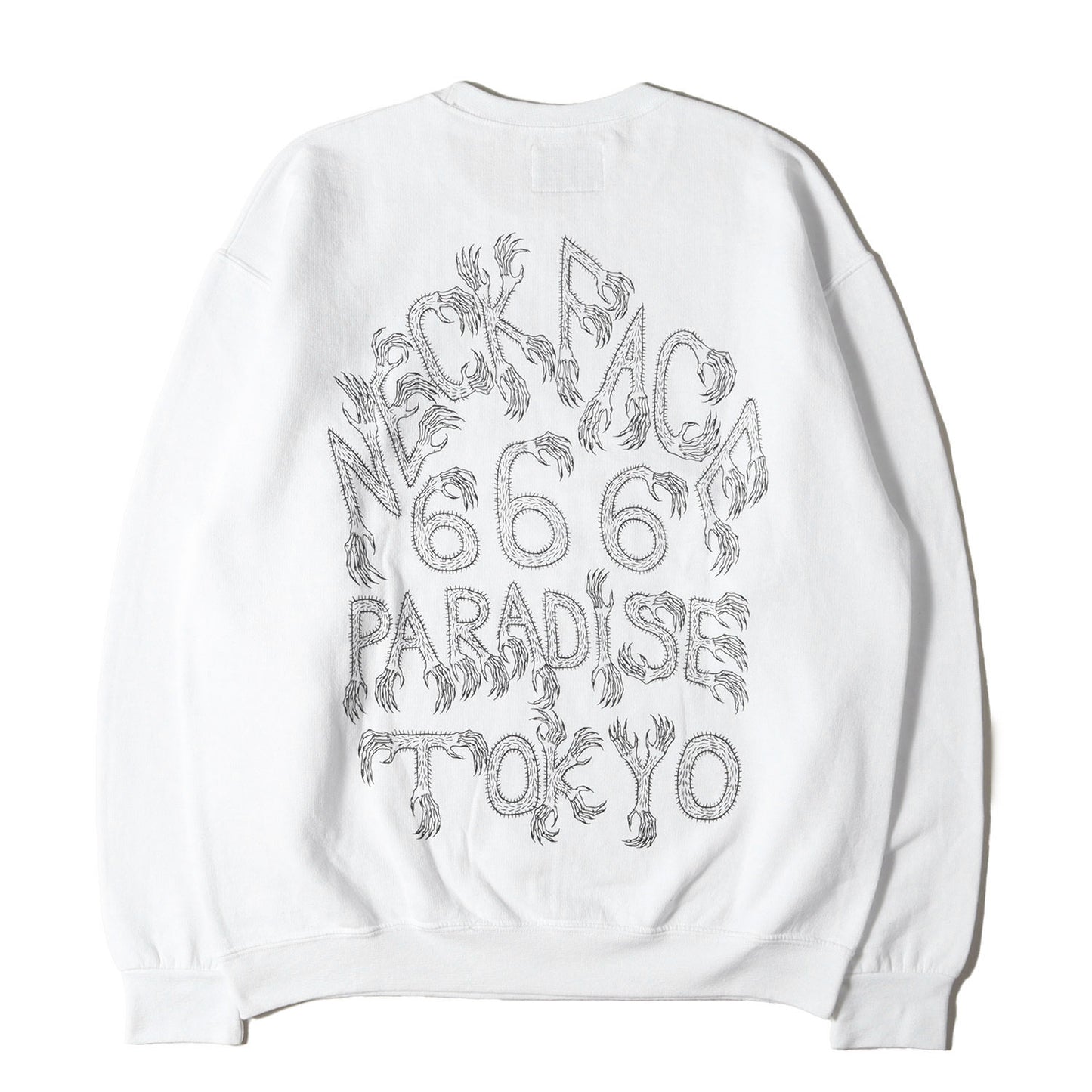 21AW 旗艦店 6周年記念 ×NECK FACE クルーネック スウェット