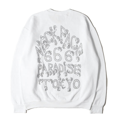 21AW 旗艦店 6周年記念 ×NECK FACE クルーネック スウェット