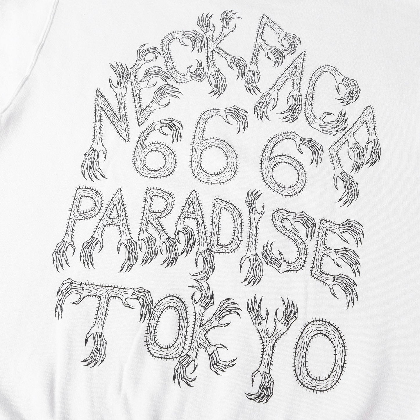 21AW 旗艦店 6周年記念 ×NECK FACE クルーネック スウェット