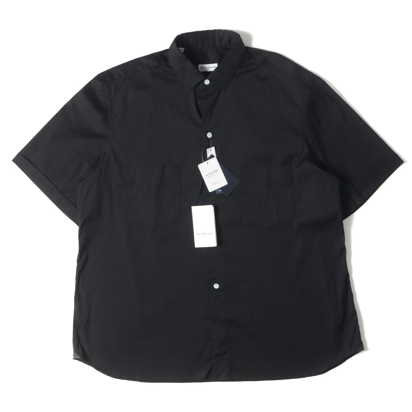 SHIPS別注 ルーズフィット ストレッチ 半袖シャツ