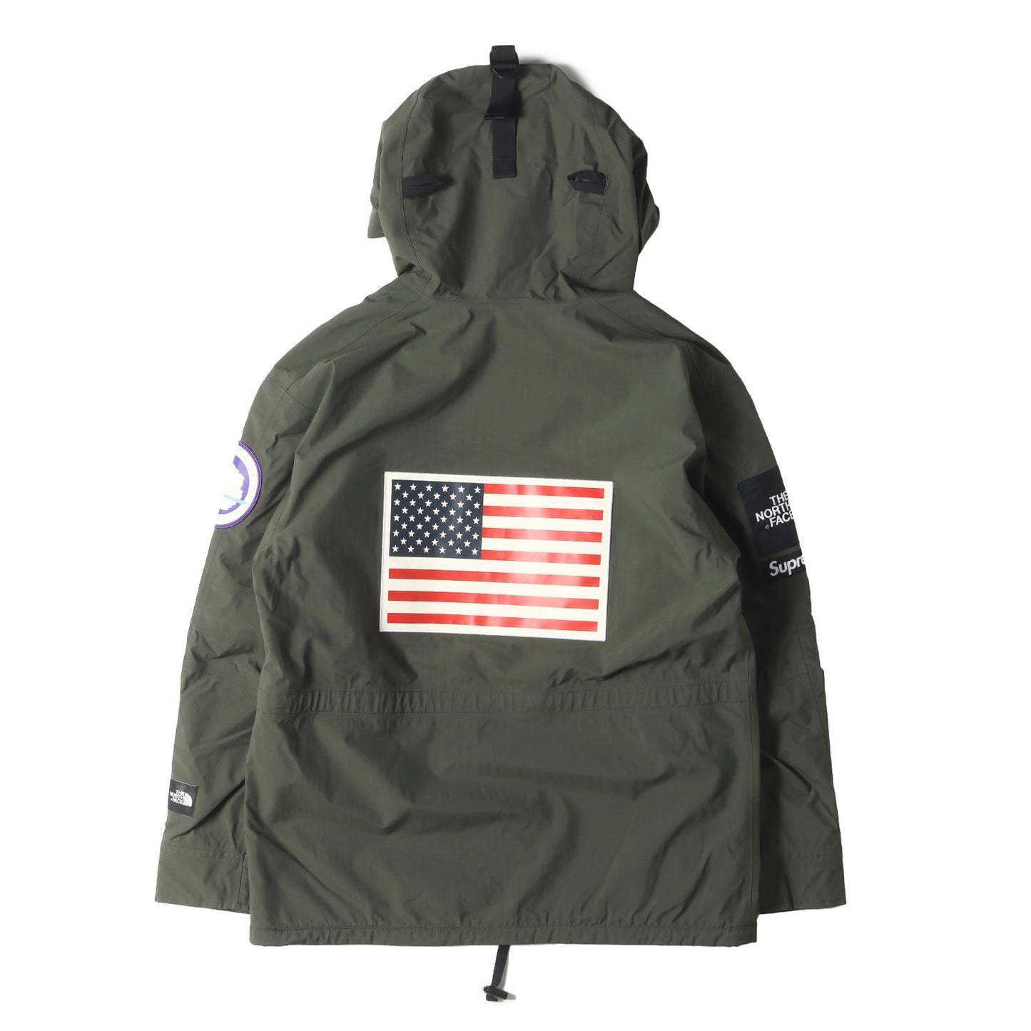 ×THE NORTH FACE GORE-TEX 星条旗ワッペン プルオーバージャケット(Trans Antarctica Expedition Pullover)