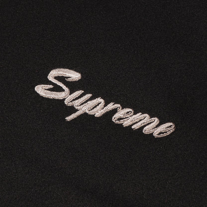 22AW ×Aeon Flux 袖レザー メルトン バーシティジャケット / スタジャン(Varsity Jacket)