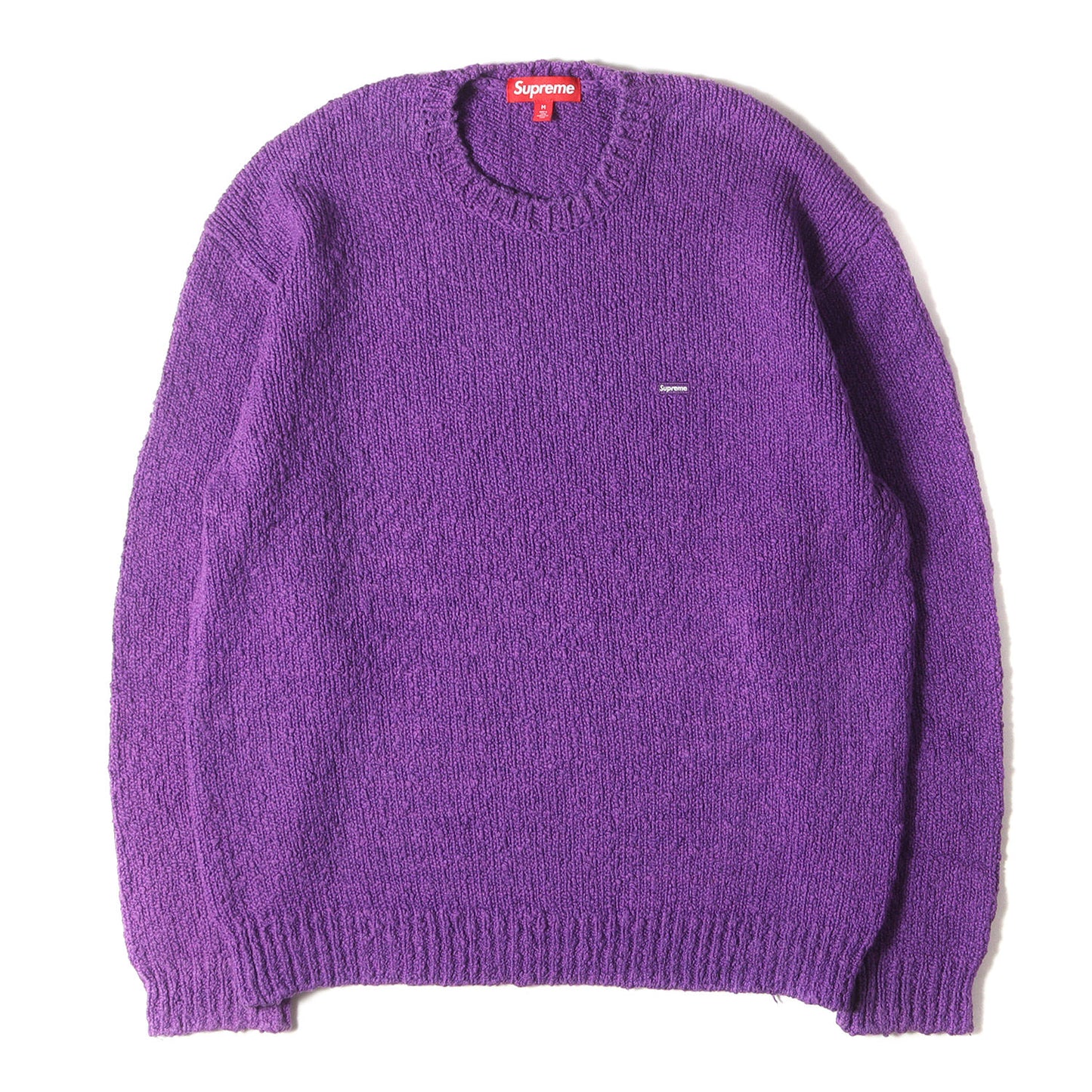 24SS スモールBOXロゴ ブークレ ニットセーター(Boucle Small Box Sweater)