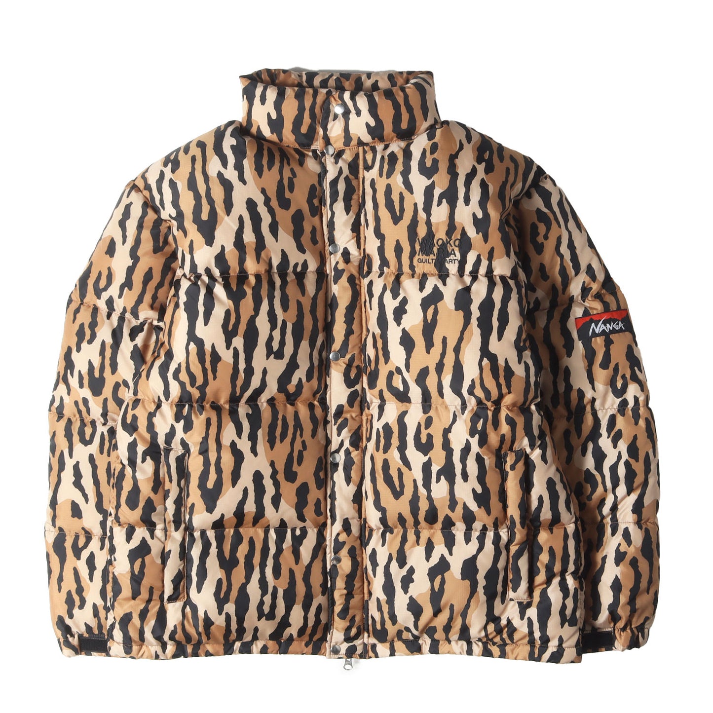 21AW ×NANGA レオパード柄 リップストップ ダウンジャケット(LEOPARD DOWN JACKET)